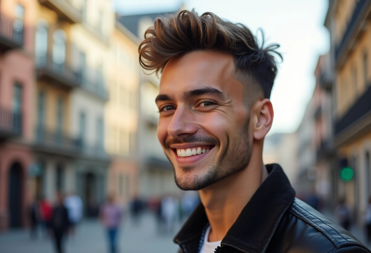 coupe de cheveux aux cheveux fins