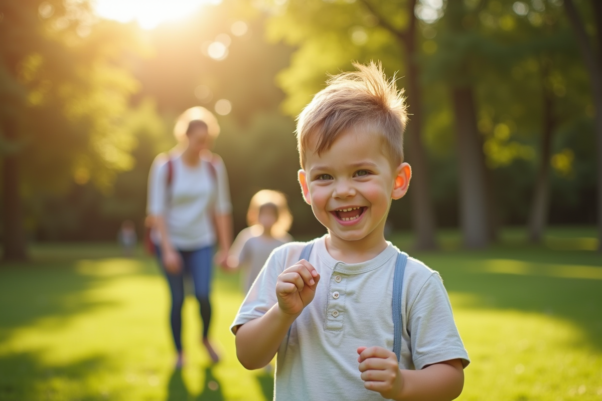 enfant heureux